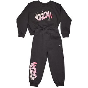 Jordan Bubble Trainingspakken Peuter - Grijs - Maat 92 - 98 CM - Katoen Fleece
