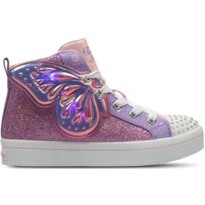 Skechers - Twinkle Toes - Babyschoenen - Paars - Shuffle Lite Butterfly Swirl