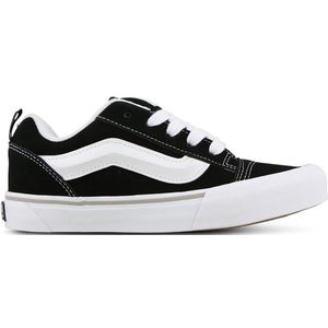 Vans Knu Skool Unisex Schoenen - Zwart - Maat: 37 - Leer - Foot Locker