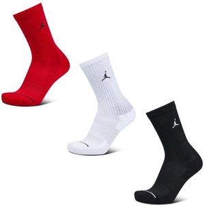 Jordan Everyday Max Crew 3 Pack Sokken Unisex - Zwart - Maat 43 - 46
