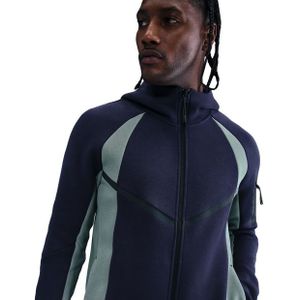 Nike Tech Fleece Hoodies Heren - Blauw - Maat L - Poly Fleece