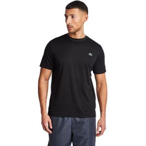 Lacoste Small Croc T-shirts Heren - Zwart - Maat L