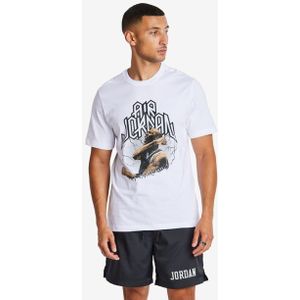 Jordan Sport Dri-fit Gfx T-shirts Heren - Wit - Maat S