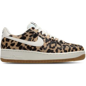 Nike Air Force Dames Schoenen - Bruin - Maat: 36.5 - Leer - Foot Locker