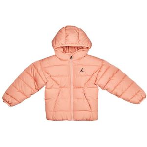 Jordan Brooklyn Puffer Jassen Peuter - Roze - Maat 92 - 98 CM - Poly Woven