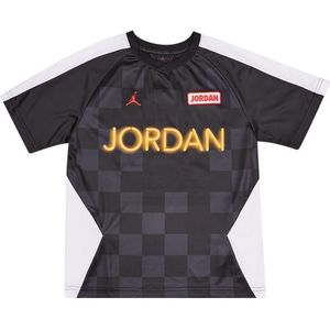 Jordan Deep Dish Truien/Replica's Kinder - Zwart - Maat 128 - 137 CM - Poly Jersey