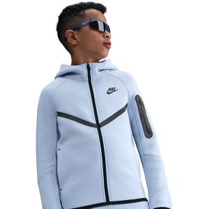 Nike - Sportswear Tech Fleece Hoodie - Grijs - Fleece - Kinderen