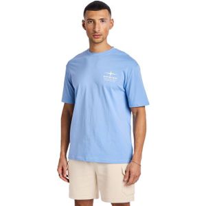 Project X Paris Tech Future T-shirts Heren - Blauw - Maat S - Katoen Jersey