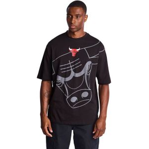 New Era NBA T-shirts Heren - Zwart - Maat L