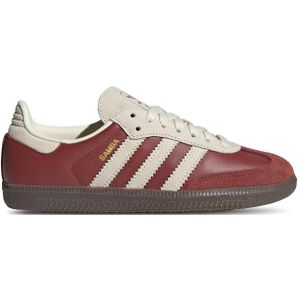 Adidas Samba Unisex Schoenen - Rood - Maat: 37 1/3 - Leer - Foot Locker