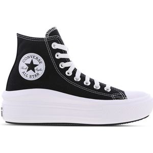 Converse Ctas Move Platform High Dames Schoenen - Zwart - Maat: 37 - Textil - Foot Locker