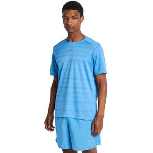 Nike Swoosh T-shirts Heren - Blauw - Maat XL