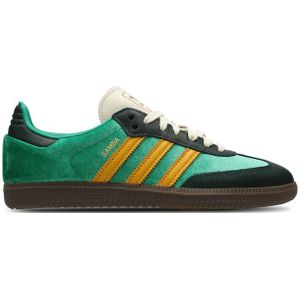 Adidas - Samba - Sneakers - Groen - Velours