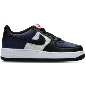 Nike Air Force Unisex Schoenen - Blauw - Maat: 37.5 - Leer - Foot Locker