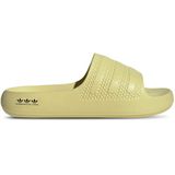 Adidas adilette Dames Slippers en Sandalen - Geel - Maat: 43 1/3 - Mesh/Synthetisch - Foot Locker