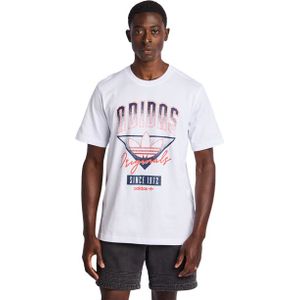 Adidas Graphics T-shirts Heren - Wit - Maat XL