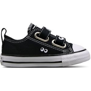 Converse Ctas 2v Low Babyschoenen - Zwart - Maat 24 - Textil