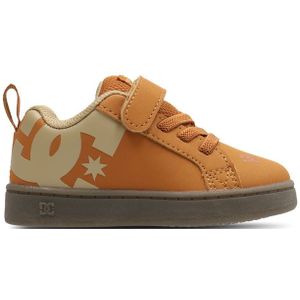 DC Shoes Court Graffik Babyschoenen - Bruin - Maat 22 - Suède