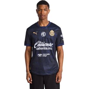 Puma Chivas Guadalajara Away 25-26 Truien/Replica's Heren - Blauw - Maat S - Poly Jersey