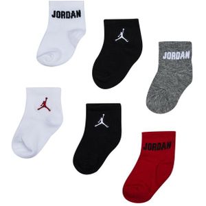 Jordan - Kids Ankle 6 Pack - Sokken - Zwart