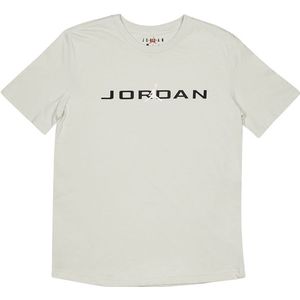 Jordan Stretch T-shirts Kinder - Zilver - Maat 128 - 137 CM - Katoen Jersey