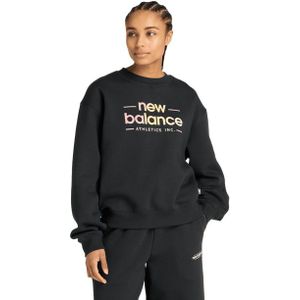 New Balance - Fleece Sweatshirts - Zwart - Dames