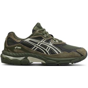 Asics Gel Nyc Kindersneakers - Groen - Maat 39 - Suède