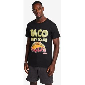 MERCHCODE Deadpool Heren T-shirts - Zwart - Maat: M - Foot Locker