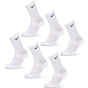 Nike - Kids Crew 6 Pack - Sokken - Wit - Katoen