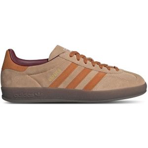 Adidas Gazelle Heren Schoenen - Beige - Maat: 41 1/3 - Leer - Foot Locker