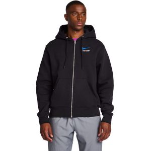 Nike - Sportswear CLUB - Sweatvest - Blauw - Zwart - Wit