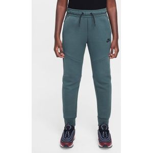 Nike Tech Fleece Broeken Kinder - Groen - Maat 122 - 128 CM