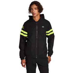 Lacoste Diamond Weave Hooded Trainingspakken Heren - Zwart - Maat S