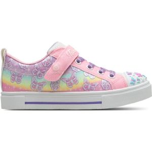 Skechers Twinkle Sparks Peuterschoenen - Roze - Maat 27 - Plastic
