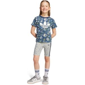 Adidas Originals X Liberty London Unisex Trainingspakken - Blauw - Maat: 105 - 110 CM - Katoen Jersey - Foot Locker