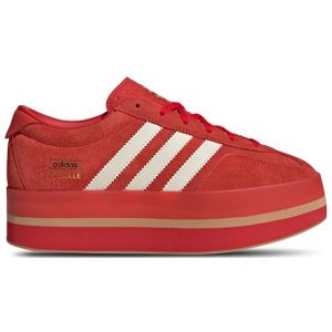 Adidas Gazelle Dames Schoenen - Rood - Maat: 40 2/3 - Leer - Foot Locker