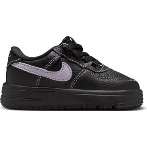 Nike Air Force Babyschoenen - Zwart - Maat 18.5 - Synthetisch, Leer