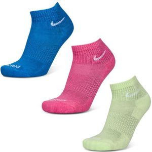 Nike - Everyday Cushioned - Enkelsokken - Groen - 3 Pack