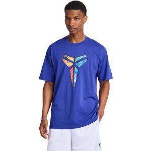 Nike Kobe T-shirts Heren - Paars - Maat L - Katoen Jersey