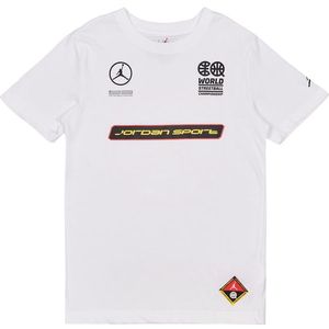 Jordan Q54 T-shirts Kinder - Wit - Maat 158 - 170 CM - Katoen Jersey