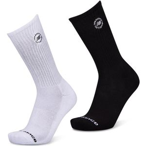 New Balance Crew 3 Pack Sokken Unisex - Wit - Maat 39-42 - Katoen