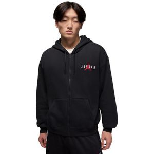 Jordan Brooklyn Hoodies Heren - Zwart - Maat L - Katoen Fleece