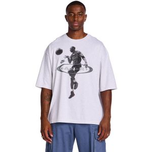 Jordan Brooklyn T-shirts Heren - Bruin - Maat L - Katoen Jersey