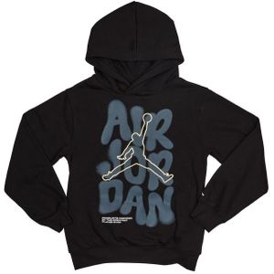 Jordan Spray Hoodies Kinder - Zwart - Maat 137 - 147 CM - Katoen Fleece