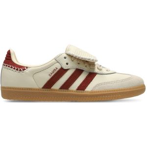 Adidas Samba Dames Schoenen - Beige - Maat: 38 - Leer - Foot Locker