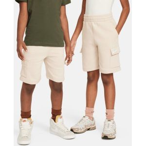 Nike Club Korte Broeken Kinder - Beige - Maat 122 - 128 CM