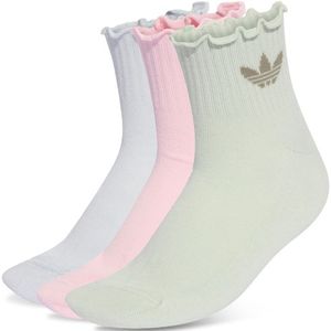 Adidas - Ruffle Socks - Sokken - Roze - 3 Paar