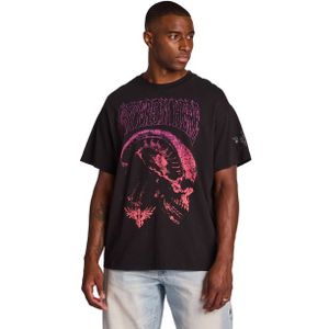 Puma Melo T-shirts Heren - Zwart - Maat S - Katoen Jersey