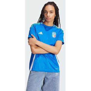 Adidas Italy 24 Home Dames Truien/Replica's - Blauw - Maat: 34 - Katoen Canvas - Foot Locker