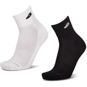 Adidas Ankle 2 Pack Sokken Unisex - Grijs - Maat 34-36 - Katoen